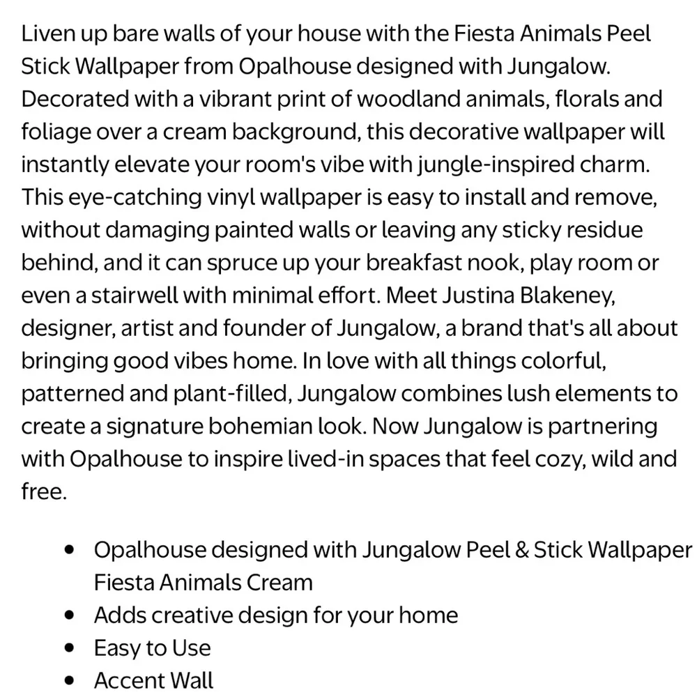 Opalhouse vibrant removable